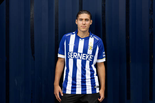  IFK Göteborgs nyförvärv Eman Markovic poserar för ett porträtt den 9 augusti 2022 i Göteborg. 