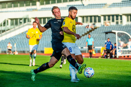 Lunds Stefan Arnshed mot IFK Malmös Hamid Abdulla