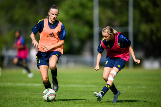 Fabienne Bartholdson och Tilde Wahlgren