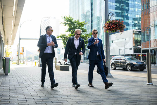 Head coach Tomas Montén, video coach Adam Almqvist and