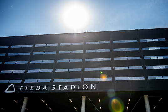 Eleda Stadion exteriör