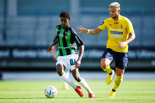 GAIS Harun Ibrahim och Ljungskiles Argjend Malaj 
