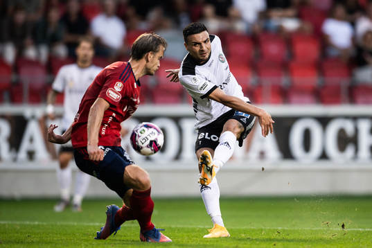 Östers Månz Berg och Örebros Ahmed Yasin