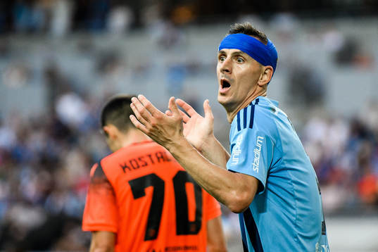 Haris Radetinac of Djurgården reacts