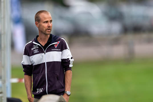 Tvååkers tränare Pierre Krantz