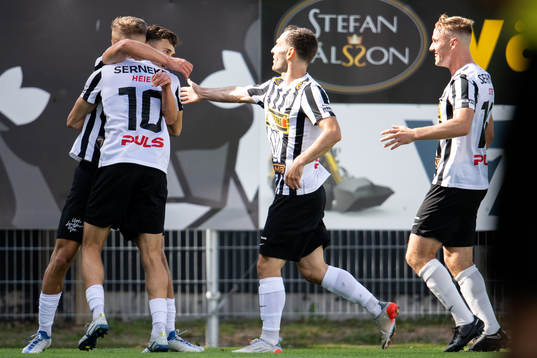 Landskronas Camil Jebara, Melker Heier och Alexander Tkacz