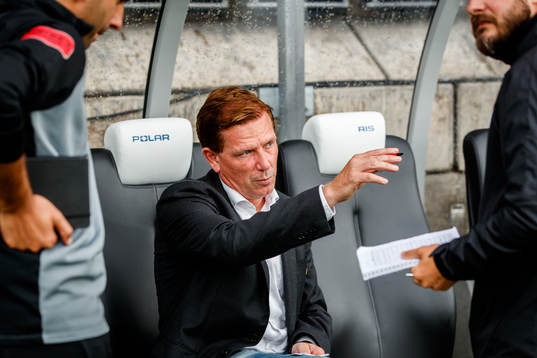 Brommapojkarnas tränare Christer Mattiasson