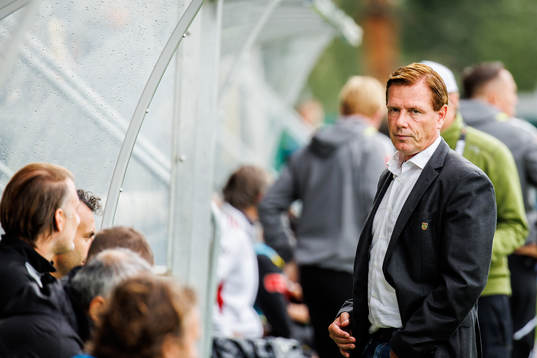 Brommapojkarnas tränare Christer Mattiasson