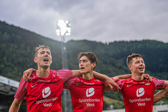 Fredrik Pallesen Knudsen, Svenn Crone and Mathias Knutsen