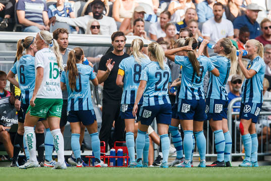 Djurgårdens tränare Marcus Pålsson