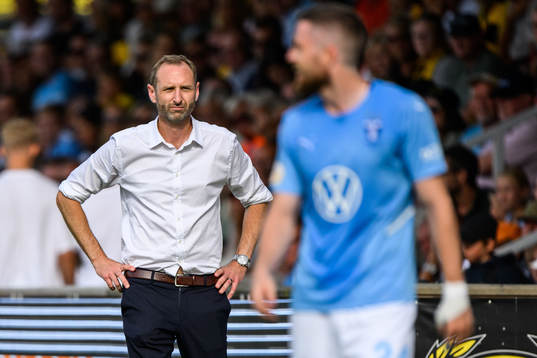 Malmö FFs tränare  Andreas Georgson