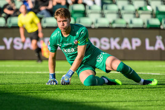 Helsingborgs målvakt Kalle Joelsson