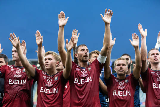 Örgrytes spelare jublar