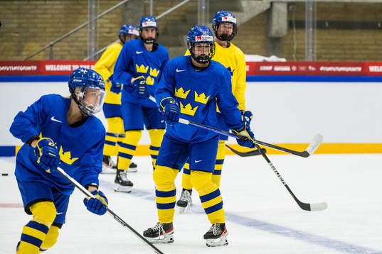 Emma Murén of the Swedish women's national ice hockey team