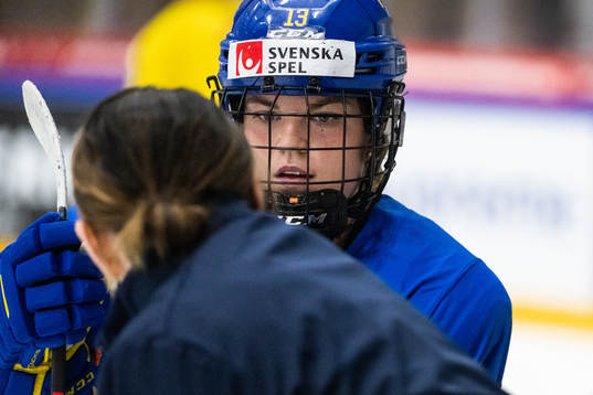 Emma Murén of the Swedish women's national ice hockey team