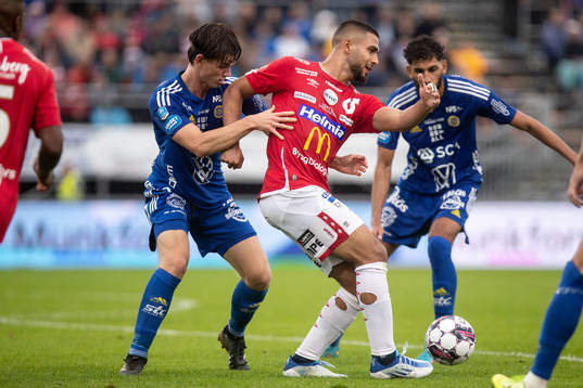 GIF Sundsvalls Teodor Stenshagen och Degerfors Omar Faraj