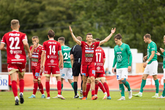 Yoann Fellrath för rött kort