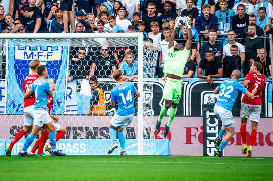 Malmö FFs målvakt Ismael Diawara
