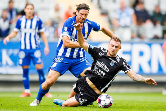 IFK Göteborgs Gustav Svensson och Sirius Filip Rogic