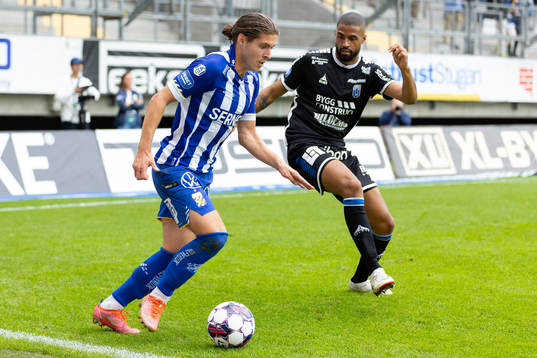 IFK Göteborgs Eman Markovic  och Sirius Kristopher Da Graca