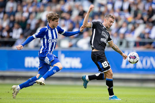 IFK Göteborgs Gustaf Norlin och Sirius Filip Rogic