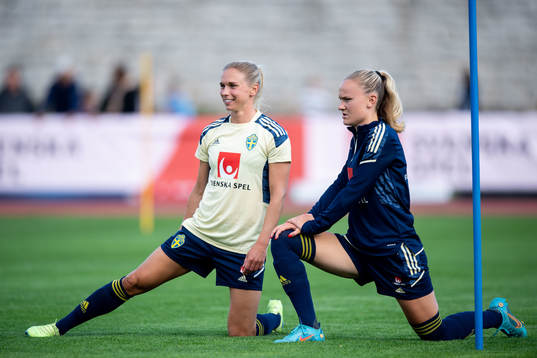 Jonna Andersson and Matilda Vinberg