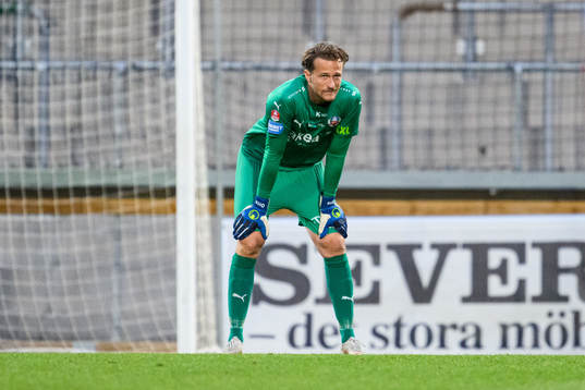 Helsingborgs målvakt Anders Lindegaard