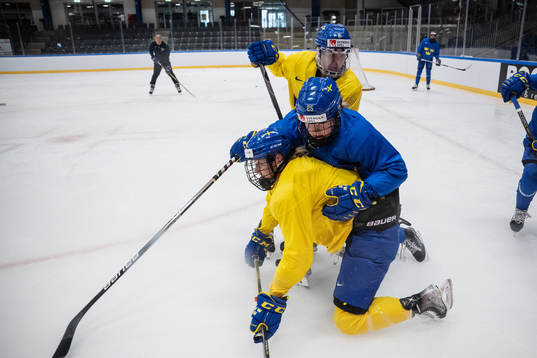 Michelle Löwenhielm, Lina Ljungblom and Ebba Berglund of