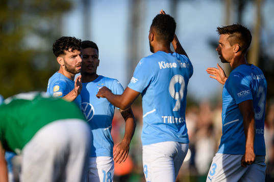 Malmö FFs Erdal Rakip jublar