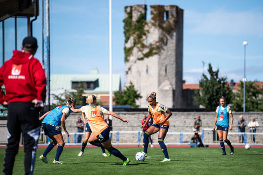 Bla gjennom flere bilder av FIFA Women's World Cup Qualifier, Sweden, Training