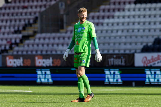 Norrbys målvakt Anton Cajtoft