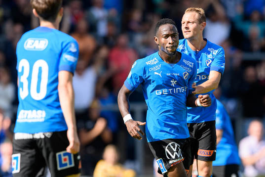 Halmstads Sadat Karim jublar