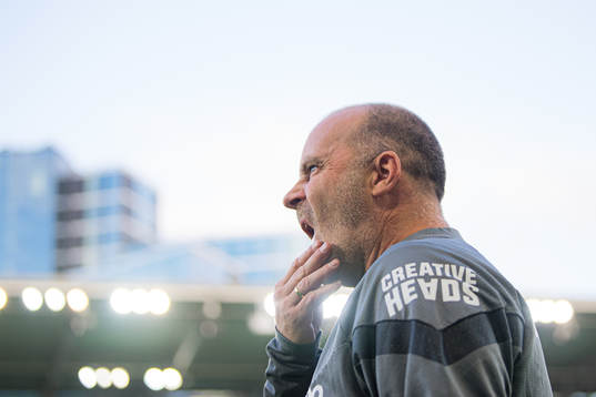 Geir Bakke, head coach of Lillestrøm, ahead of the Eliteserien match between Vålerenga and Lillestrøm on September 4, 2022 in Oslo.