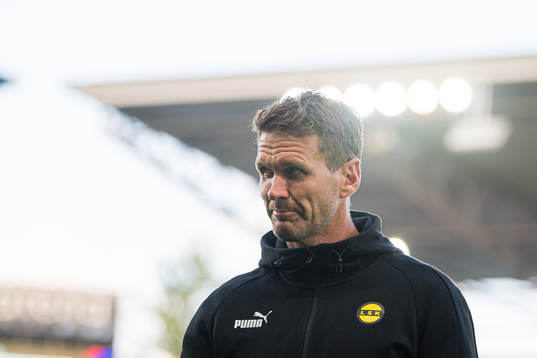 Frode Kippe of Lillestrøm ahead of the Eliteserien match between Vålerenga and Lillestrøm on September 4, 2022 in Oslo.