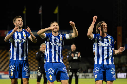 IFK Göteborgs Mattias Bjärsmyr , Marcus Berg och Gustav