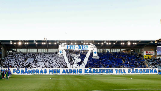 Tifo på Curva Nordahl