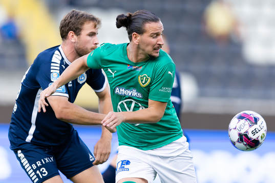 Utsiktens Erik Gunnarsson och Jönköpings Södras Edin
