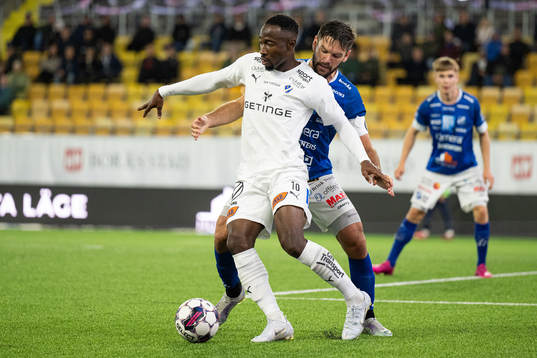 Halmstads Sadat Karim och Norrbys Ivo Pekalski