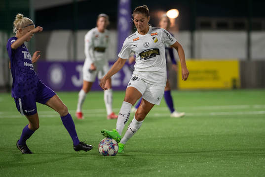 Jitex Matilda Larsson och Häckens Mille Gejl