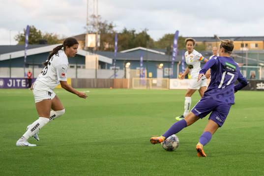 Häckens Emily Madril och Jitex Alexandra Hellekant