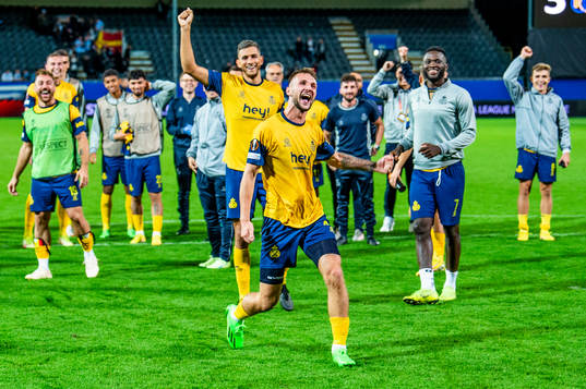 Siebe Van Der Heyden and the team of Royale Union