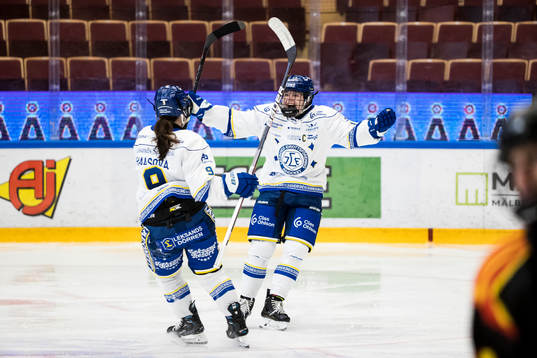 Leksands Hanna Sköld jubel