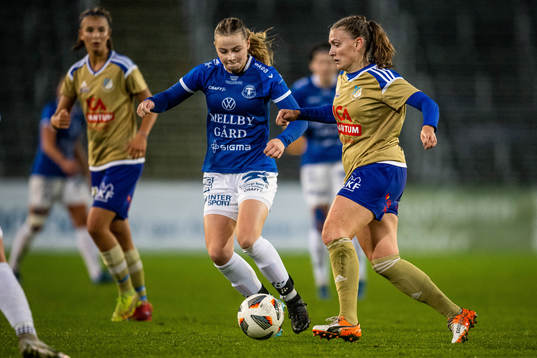 Trelleborgs Alice Egnér och Södra Sandbys Rebecka Persson