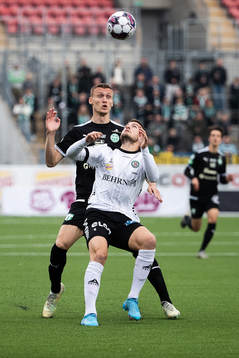 Örebros Benjamin Hjertstrand och Västerås Viktor Granath