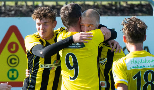 IFK Hässleholms Olle Kjellman Olblad grattas