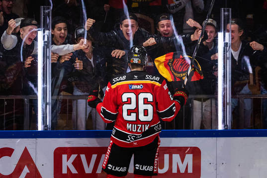 Luleås Radek Muzik jublar