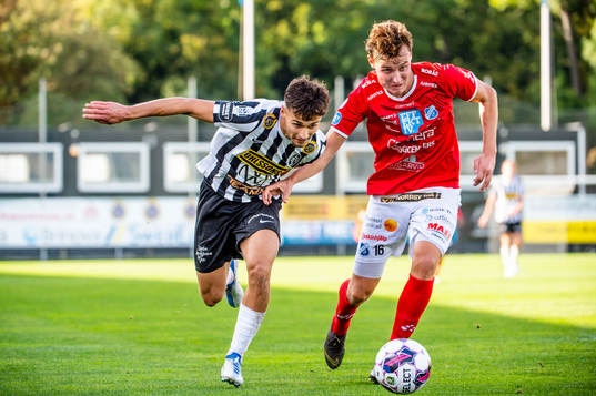 Landskronas Camil Jebara mot Norrbys Alexander Salo