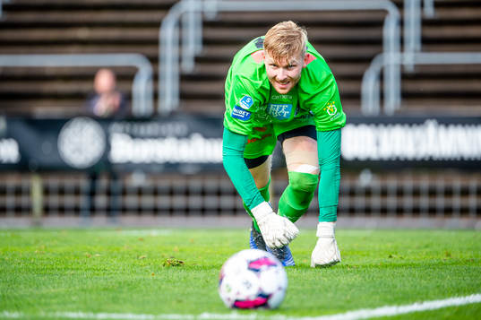 Norrbys målvakt Anton Cajtoft