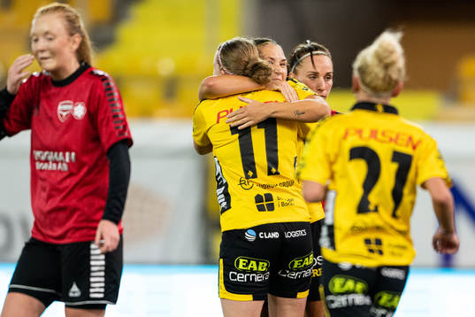 Elfsborgs Leann Nyström och Johanna Kalinski Köhlqust