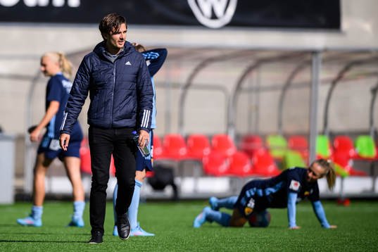 Djurgårdens tränare Marcus Pålsson